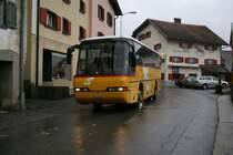 PU Buchli, Versam, GR 2'053 (Neoplan N312K, 2003) am 7.3.2007 am Ortsausgang Versam unterwegs ins Safiental.
