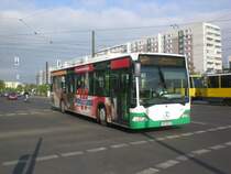 Mercedes-Benz O 530 I (Citaro) auf der Linie 893 nach Hohensch�nhausen Feldtmannstra�e an der Haltestelle Hohensch�nhausen Prerower Platz.