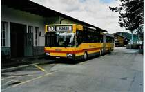 Aus dem Archiv: AAGL Liestal Nr. 98/BL 7486 Mercedes O 405G am 19. April 1999 Liestal, Bahnhof