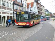 Mercedes-Benz O 530 I (Citaro) auf der Linie 135 nach S-Bahnhof Bergedorf an der Haltestelle Bergedorf Kupferhof.