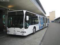 VZO Nr. 61  Zrcher Oberlnder  am 16.6.09 beim Bahnhof Uster. Der Bus war indess nicht beschriftet, angeblich, soll das bewlkte Wetter daran schuld sein, dass keine Daten auf das ZVV-IBIS bertragen werden kann.
