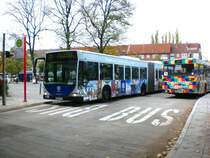 Mercedes-Benz O 530 I (Citaro) auf der Linie 25 nach U-Bahnhof Burgstrae am U-Bahnhof Mundsburg.