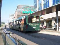 Ein Volvo 7000, ein echter Exot in Chemnitz. Davon gibt es nur 3 Fahrzeuge. Was frn Glck!