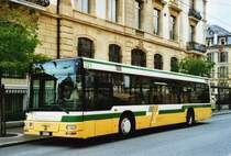 TN Neuchtel Nr. 221/NE 106'321 MAN am 3. Mai 2009 Neuchtel, Place Pury