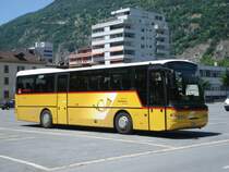Neoplan Euroliner N316 VS 243887 beim Parkplatz vor der Postgarage in Brig