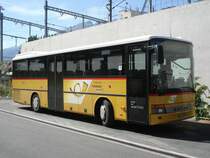Setra S313 UL VS 245888 beim bahnhof in Visp