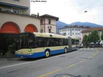Nun ist auch das Tessin nicht mehr frei von Solaris. Die O405G fr das Maggiatal wurden durch (eher weniger komfortablere) Solaris Urbino 18. Nr. 8 erreichth ier aus dem Maggiatal den Bhf. Locarno.