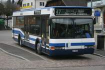 Busbetrieb Seetal-Freiamt, LU 15'638 (Neoplan N4016) am 21.3.2007 in Sins, Bahnhof.