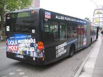 Ein Gelenkbus der Linie 4 in Richtung Wildacker. 20.5.2007