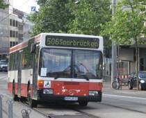 Ex HVV 9510 geh�rt zum Fuhrparkt der Firma Munz