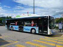 BOGG - MAN Nr.91 SO 120402 unterwegs auf der Linie 3 beim verlassen der Haltestellen vor dem Bahnhof Olten am 07.06.2009