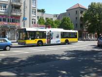 Volvo V7000 auf der Linie X83 nach U-Bahnhof Dahlem-Dorf am S-Bahnhof Lankwitz.