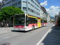 BGU - Mercedes Citaro Nr.32 BE 61024 unterwegs auf der Linie BM in der Stadt Biel am 13.06.2009
