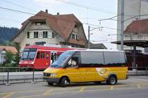 RBS, Worblaufen Nr. 223/BE 462 223 Mercedes Benz 412 D am 30. Juni 2009 in L�tzelfl�h.