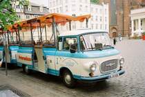 Peterm�nnchen - Express
 B 1000 umgebaut zum Fahrzeug f�r Stadtrundfahrt in Schwerin , Aufnahme vom 02.Mai 2009 Buga Schwerin