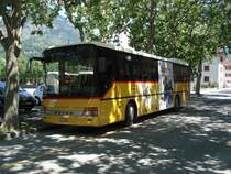 Setra S315 UL VS 245884 bei der Garage in Brig
