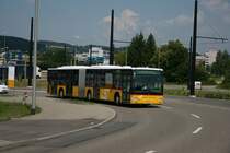 PostAuto Z�rich Nr 237 (ZH 780'684, MB Citaro Facelift G, 2008) am 2.7.2009 unterwegs auf der Linie 530 in Z�rich Flughafen, Fracht. 