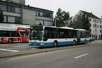 VBZ/LimmatBus Nr 31 (ZH 737'241, MB Citaro G, 2005) am 24.12.2007 in Schlieren, Zentrum. 