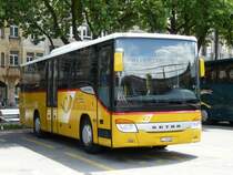 Postauto - Setra S 412 UL  TI 218680 in der Stadt Bern am 20.06.2009