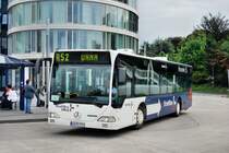 Scheinbar ausnahmsweise kam ein Citaro I anstatt ein Setra 415 NF von Henneken entgegen. 