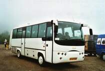 Aus Ungarn: Bacs, Hajdub�sz�rm�nyt FJF-545 MAN am 28. Mai 2009 in Piatra Craiului