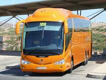 29.06.09,SCANIA Irizar von Grupo 1844,am Aeropuerto de Fuerteventura  El Matorral auf Fuerteventura. 