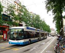Ein O-Bus der Linie 31 in der L�wenstra�e. (6.7.09)
