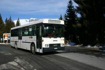PU Stuppan, Flims, GR 26'235 (NAW/Hess BH4-550-23, 1995) am 20.1.2008 als Park-Ride-Shuttle in Laax, murschetg. 