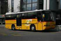 PU Chiesa, Riazzino, TI 23'599 (Neoplan N312�) am 20.2.2008 in Locarno, stazione. 
