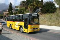 PU Starnini, Tenero, TI 25'600 (MAN/Lauber 11.230HOCL, 1996) am 20.2.2008 in Tenero, stazione. 