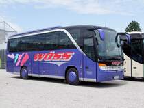 SETRA_S411HD  W�SS-Reisen  bringt Feuerwehrleute aus dem Bezirk Rohrbach zum Landeswettbewerb2009 nach Ried i.I.; 090710