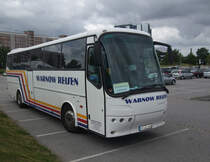 Warnow-Reisen als Transferbus f�r Reisende der Aida-Luna.Aufgenommen am 11.07.09 in H�he Rostock Hauptbahnhof/S�d