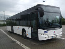 Neuer Neoplan macht am ZOB Rostock Hauptbahnhof/S�d Pause.Aufgenommen am 11.07.09