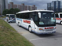 Reiseunternehmen BATHKE als Transferbus f�r Reinsende der AIDA LUNA.Aufgenommen am 11.07.09 in H�he Rostock Hbf/S�d