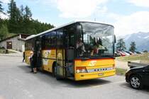PU Autotour, Visp, VS 245'888 (Setra 313UL, 2005) am 13.7.2009 auf der Moosalp. 
