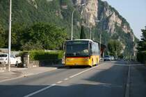 PU MOB, Montreux, Nr 35 (VD 1'280, Van Hool New A360, 2006) am 16.7.2009 in Vouvry. 