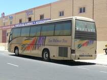 30,06.09,SCANIA-Hochburg Fuerteventura,SCANIA von Las Palmas Bus Fuerteventura im Industriegebiet El Matorral.