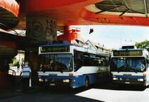 VBZ Z�rich Nr. 592/BE 588'592 + Nr. 588/ZH 588'588 Mercedes O 405G am 17. Juni 2009 Z�rich, Bucheggplatz