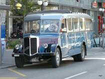 VZO - Oldtimer FBW ZH 20815 unterwegs in Zrich vor dem Hauptbahnhof am 26.07.2009