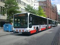 Mercedes-Benz O 530 II (Citaro Facelift) auf der Linie 6 nach U-Bahnhof Rdingsmarkt an der Haltestelle Rathausmarkt.