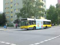 Volvo V7000 auf der Linie M82 nach S+U Bahnhof Rathaus Steglitz an der Haltestelle Marienfelde Weskammstrae.