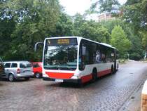 Mercedes-Benz O 530 II (Citaro Facelift) auf der Linie 4 nach Wildacker fhrt wegen einer Veranstaltung im Innenstadtbereich nach S+U Bahnhof Sternschanze.