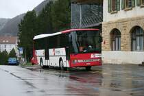 Travys, Yverdon-les-Bains, VD 1'197 (Setra 315H, 2003) am 21.4.2008 in Vallorbe, gare. 