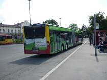 Bus T-JK 92 zur Abfahrt bereit am ZOB in Tbingen am 23.07.2009
