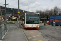 TRN, Neuchtel, Nr 228 (NE29'228, Citaro G, 2002) am 24.5.2008 in Les Hauts-Geneveys, gare. 