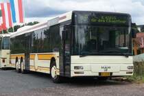 Ein 15m-MAN mit einem besonderen Hinweis in der Zielanzeige. 