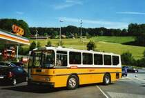 Tiemann, Oetwil Nr. 21/ZH 631'221 FBW/Hess (ex P 23'421) am 4. Juli 2009 Sihlbrugg, Coop-Tankstelle