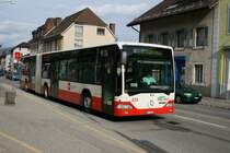 TRN, La Chaux-de-Fonds, Nr 223 (NE 30'223, MB Citaro G, 2000) am 25.4.2008 in Cernier. 