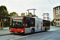 Rheinbahn, D�sseldorf Nr. 7505/D-NM 7505 MAN am 5. Juli 2009 Solingen, Bahnhof
