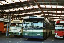 SVB Bern Nr. 55 FBW/Gangloff Gelenktrolleybus am 5. Juli 2009 Solingen, Betriebshof SWS